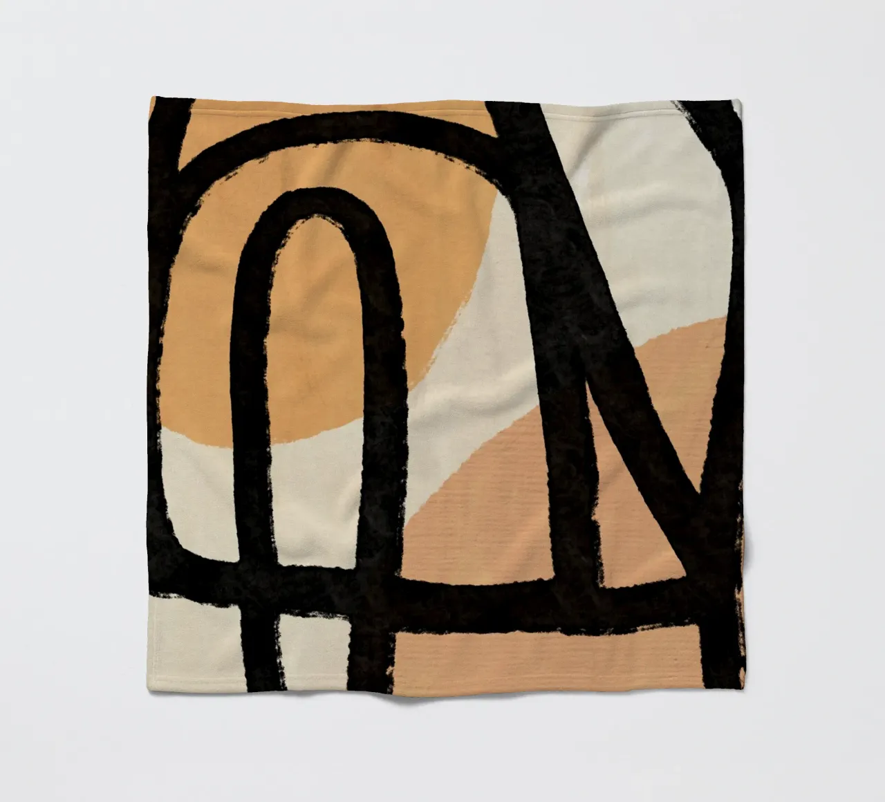 L'Abstraction No 2 coperta in pile da treechild