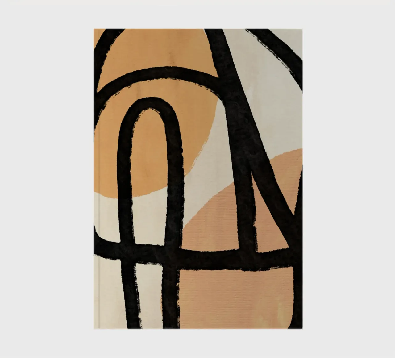 L'Abstraction No 2 Notizbuch von treechild