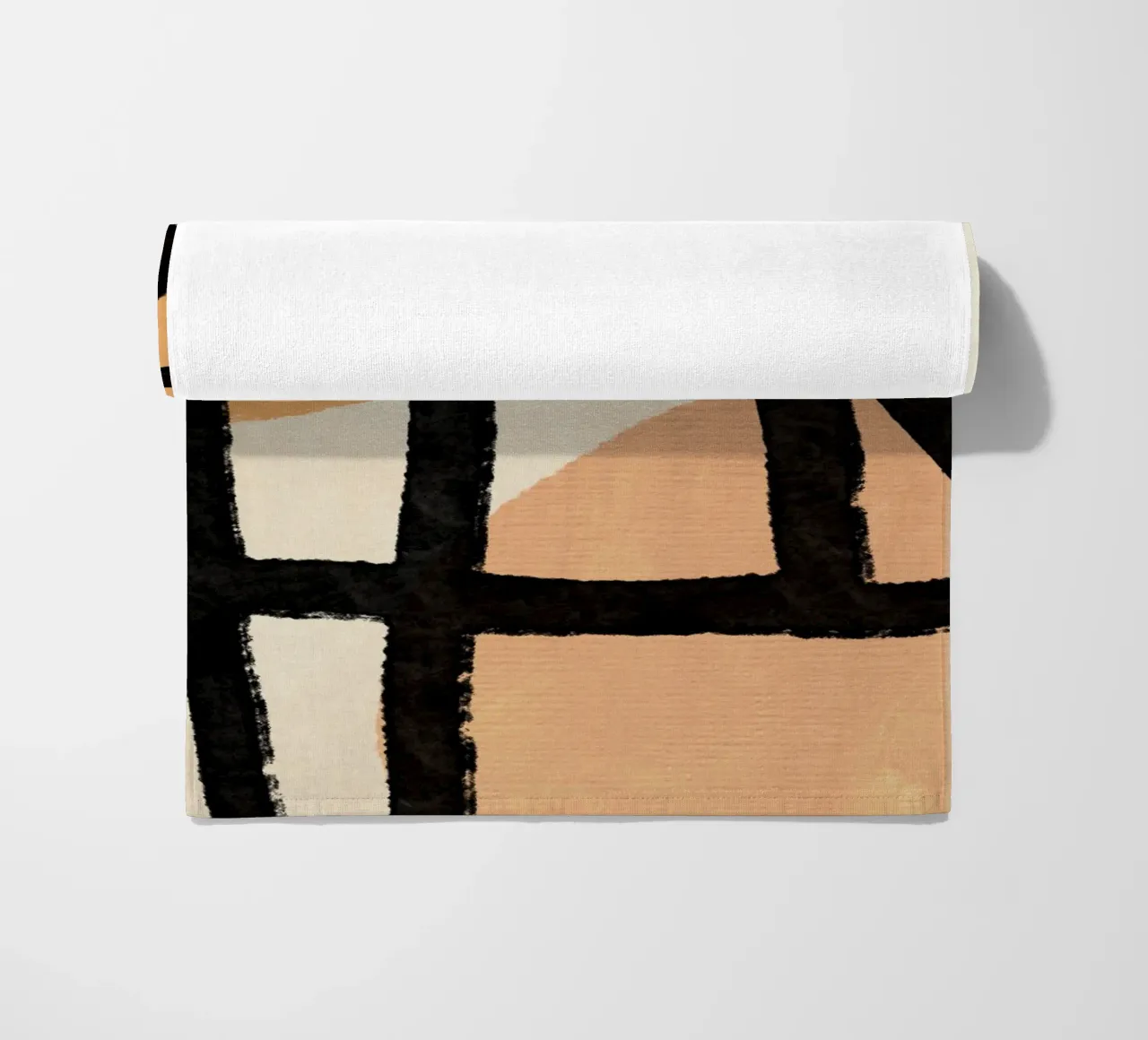 L'Abstraction No 2 Strandtuch von treechild