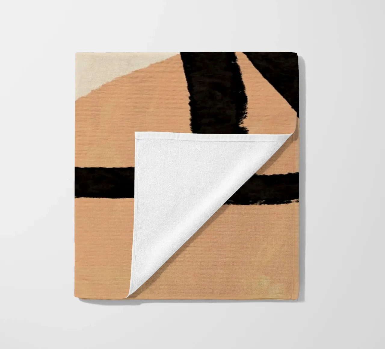 L'Abstraction No 2 Strandtuch von treechild