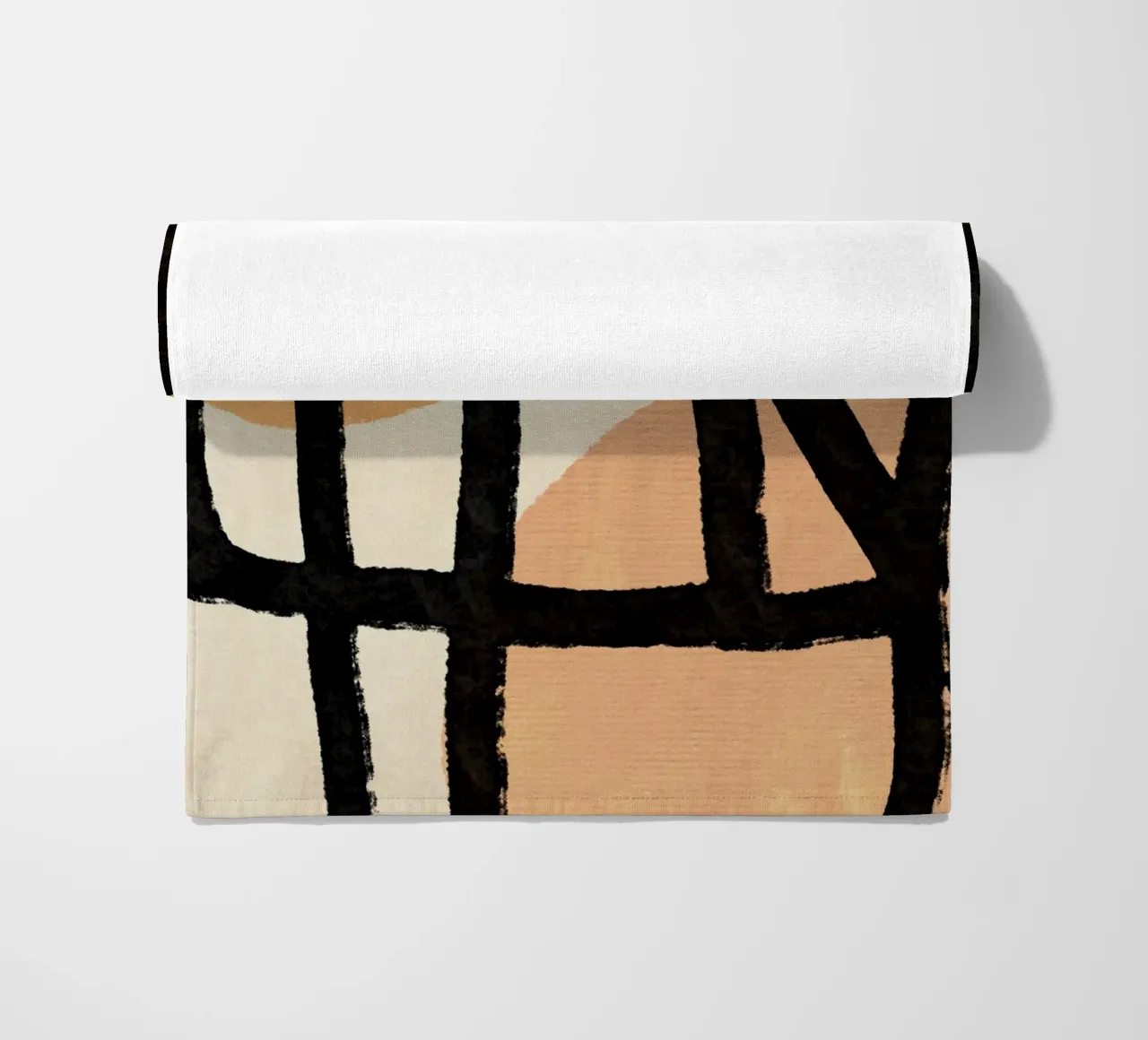 L'Abstraction No 2 Strandtuch von treechild