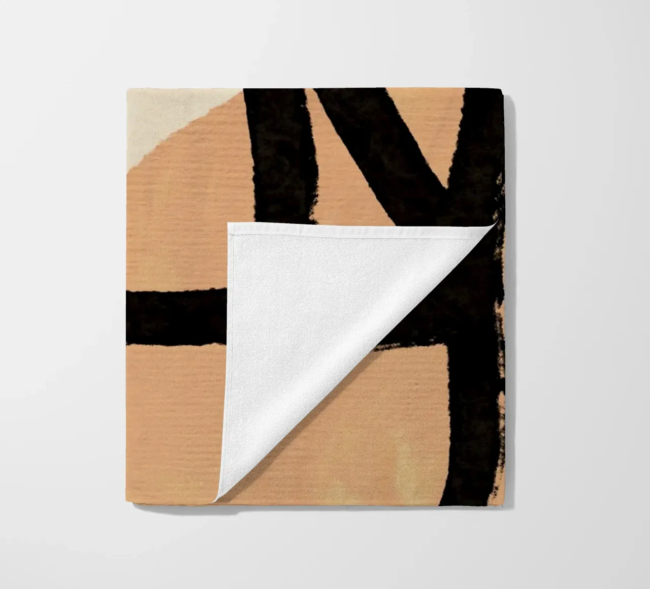 L'Abstraction No 2 Strandtuch von treechild