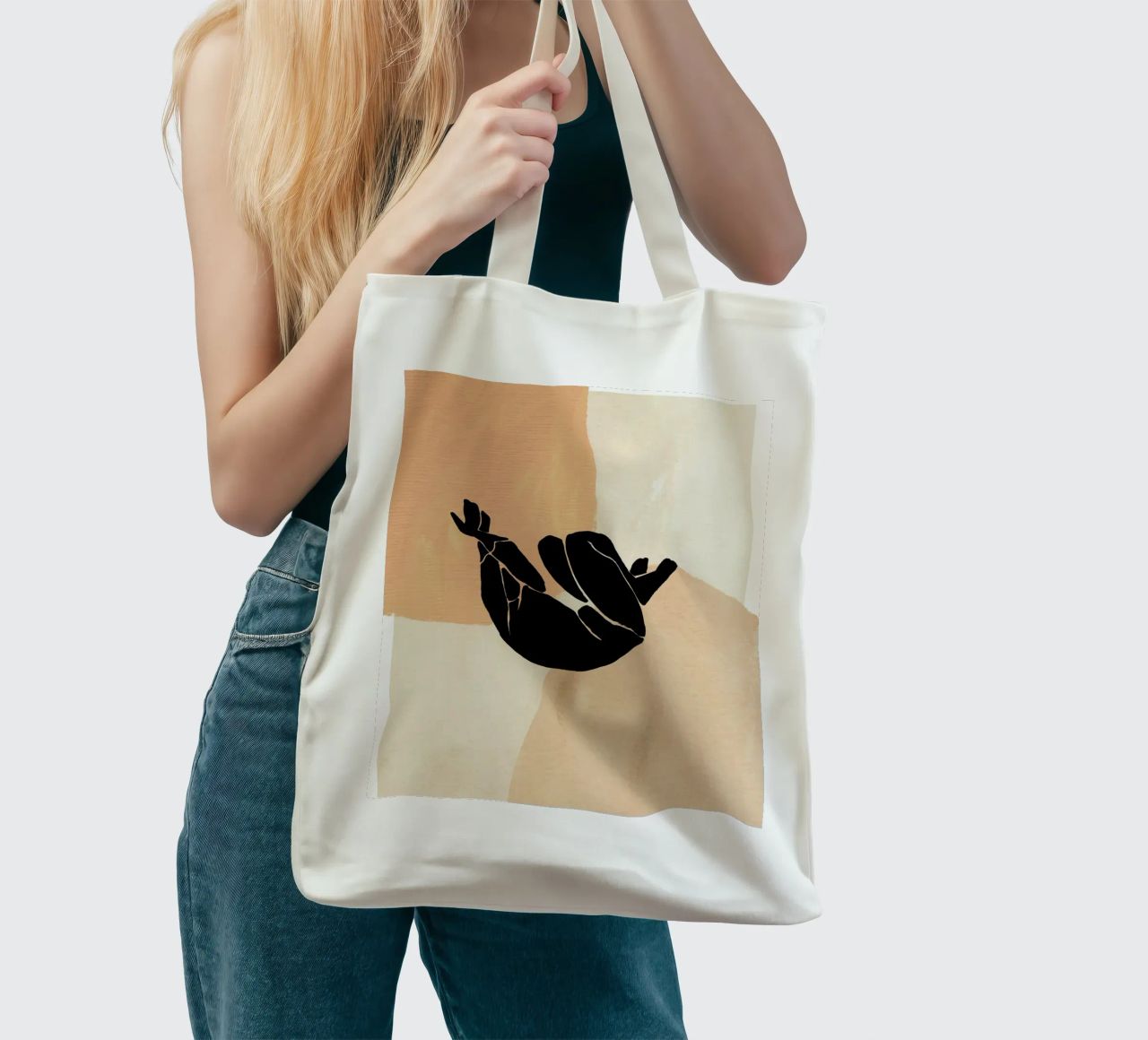 L'Abstraction No 2 tote bag by treechild