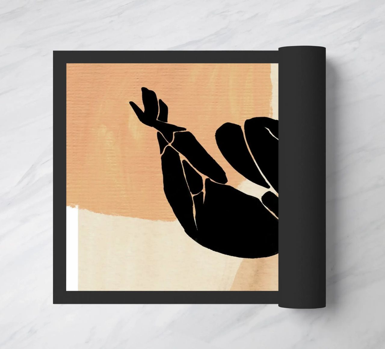 L'Abstraction No 2 doormat by treechild