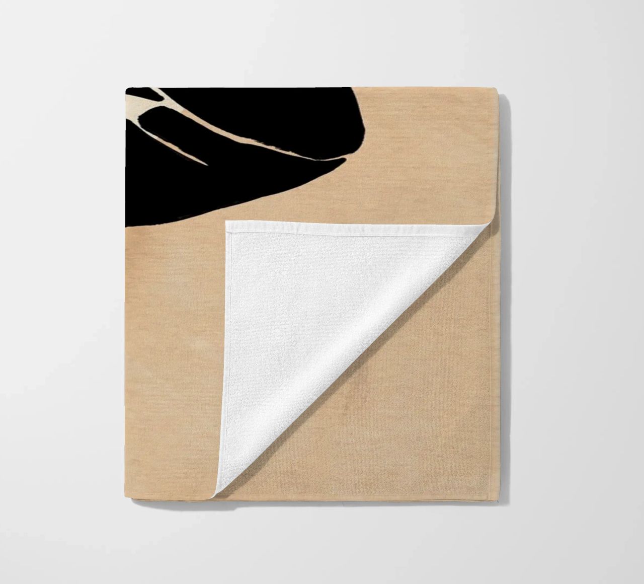 L'Abstraction No 2 beach towel by treechild