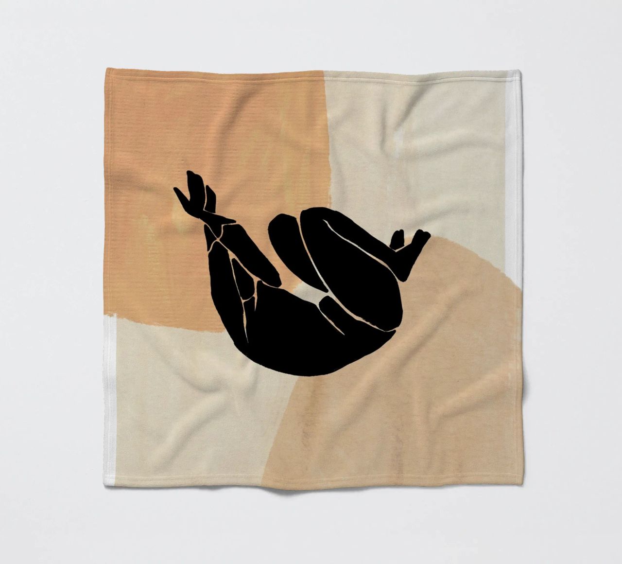L'Abstraction No 2 fleece blanket by treechild