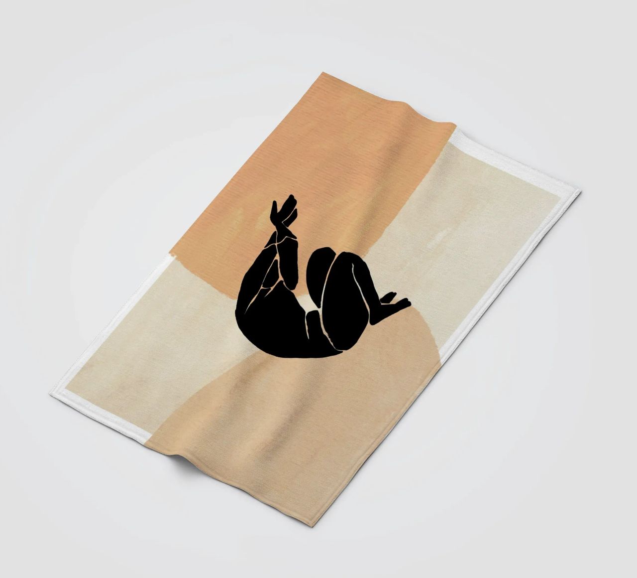 L'Abstraction No 2 fleece blanket by treechild
