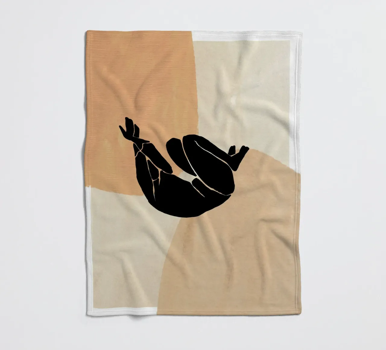 L'Abstraction No 2 coperta in pile da treechild