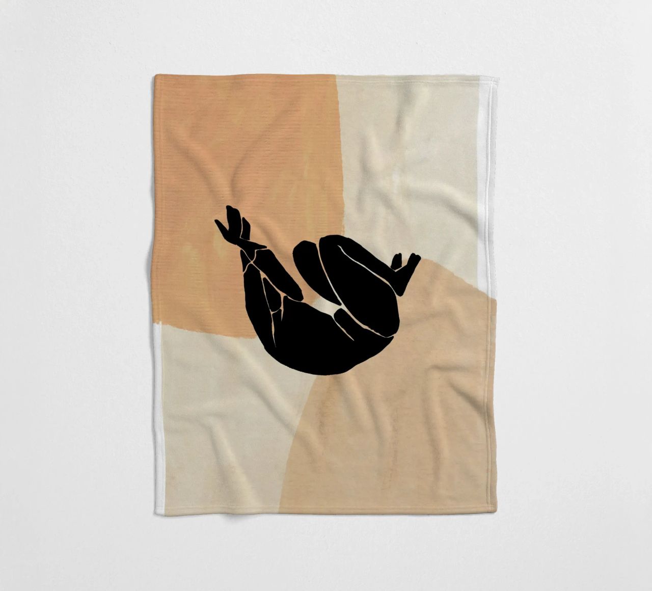 L'Abstraction No 2 fleece blanket by treechild