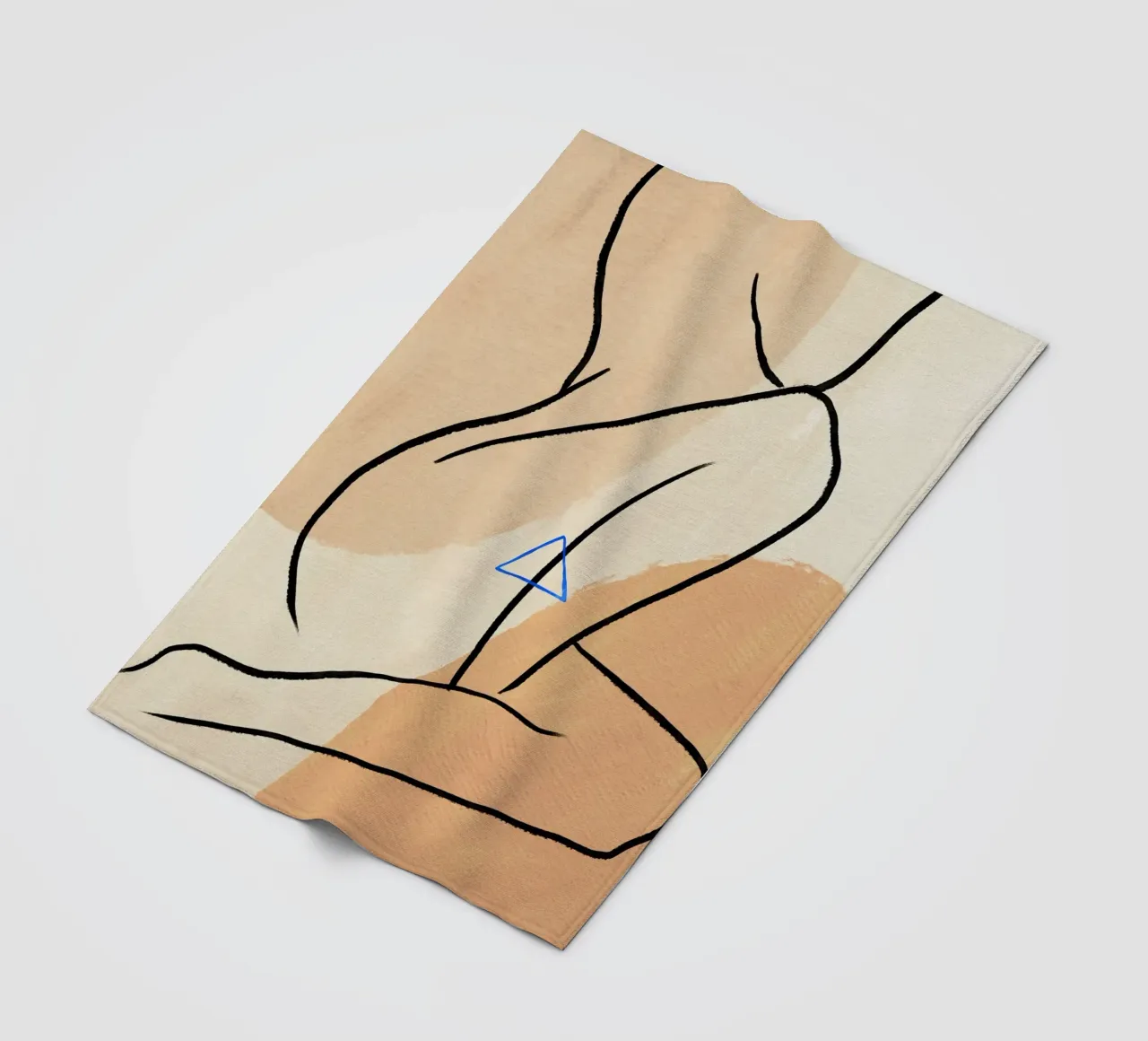 Body Language coperta in pile da treechild