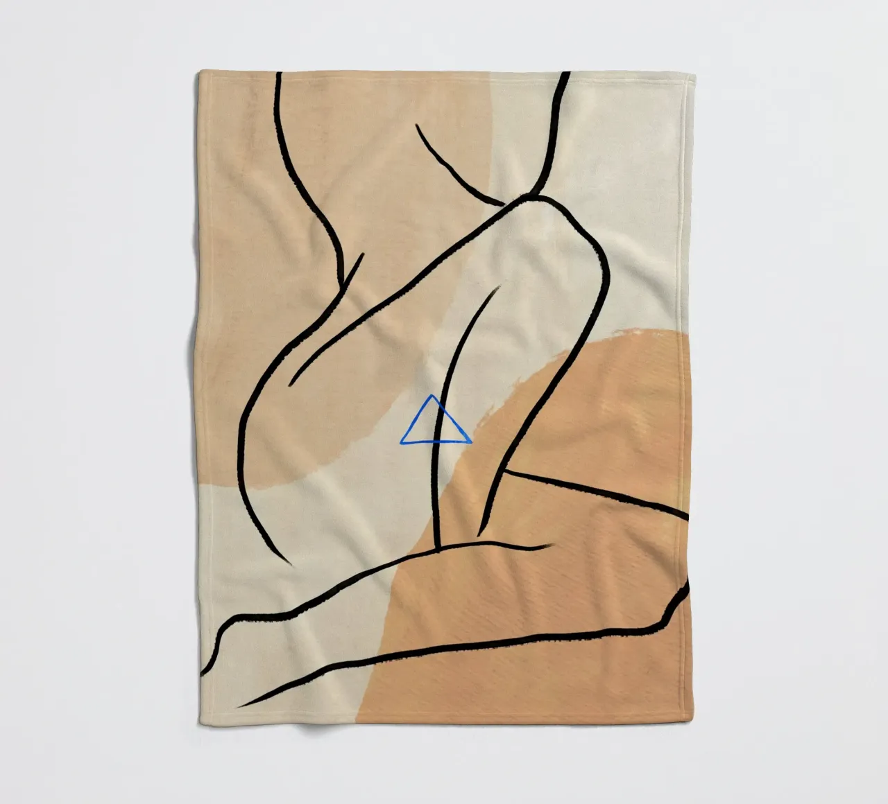 Body Language coperta in pile da treechild