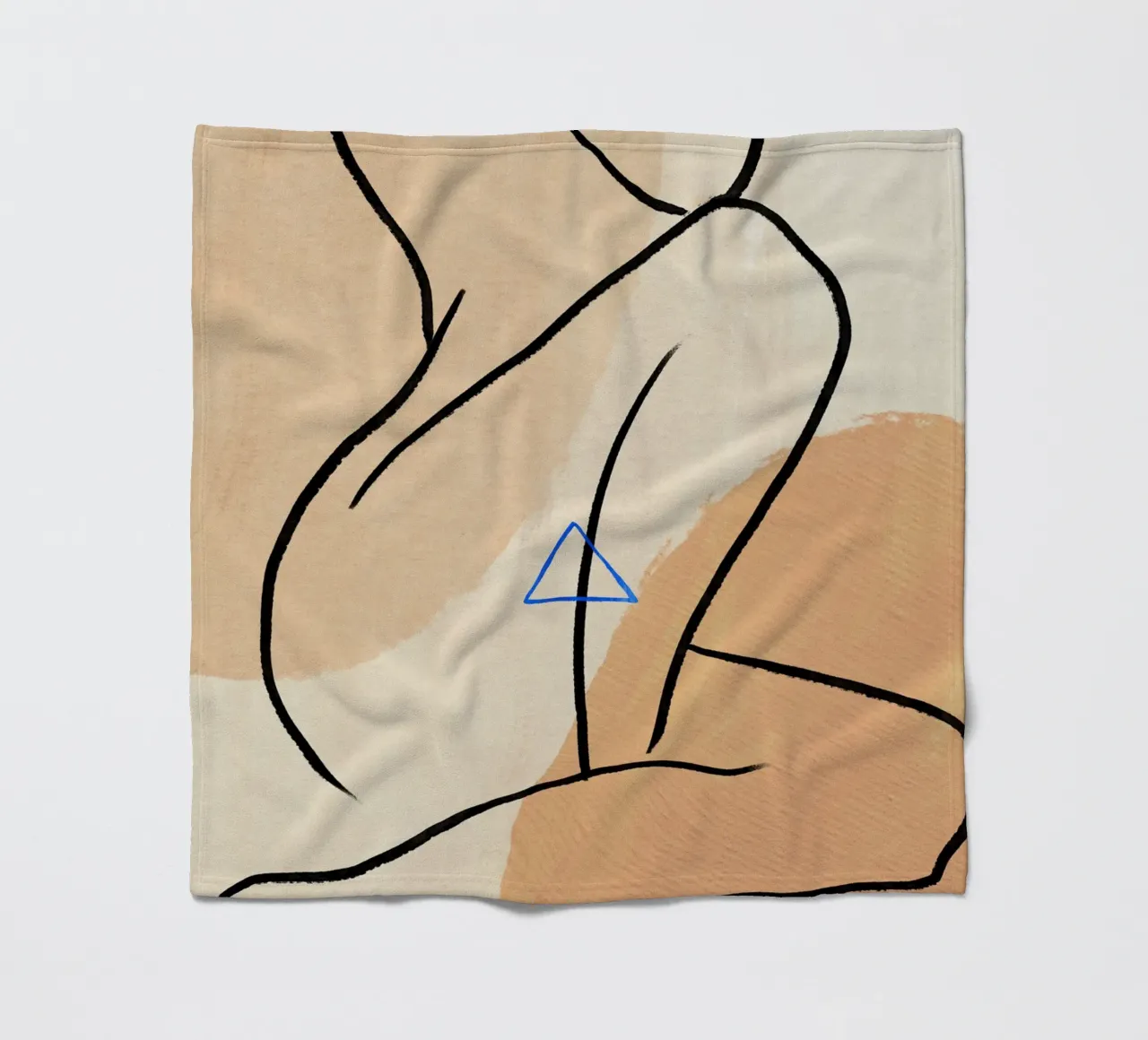 Body Language coperta in pile da treechild