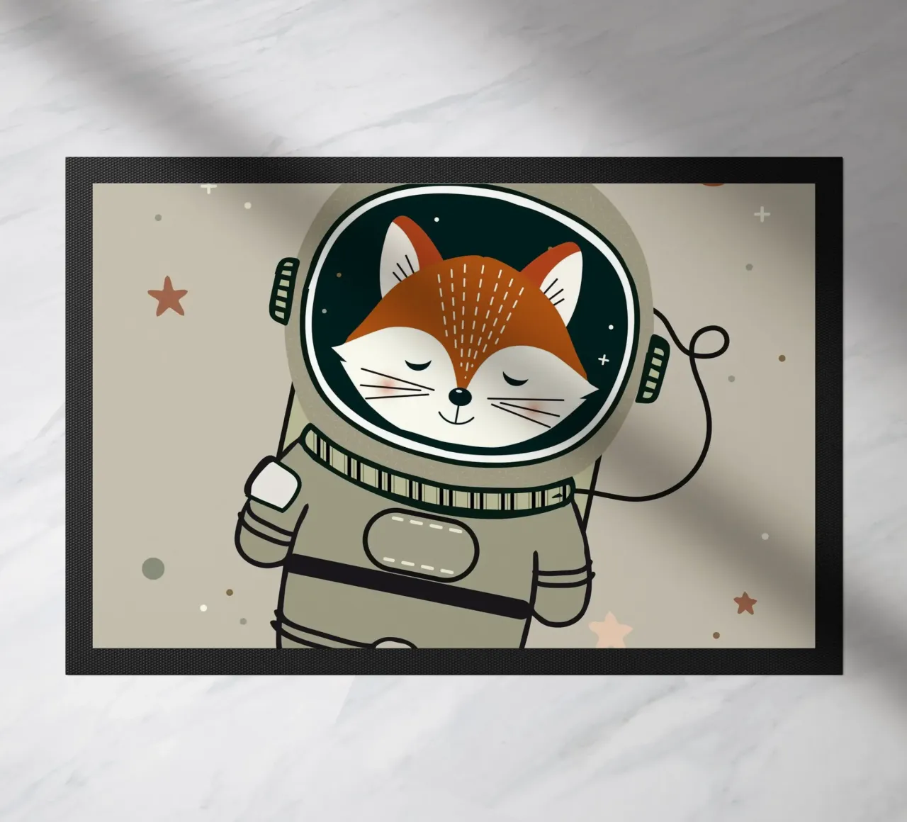 Fuchs Astronaut - Viaggio onirico nello spazio zerbino da namosh