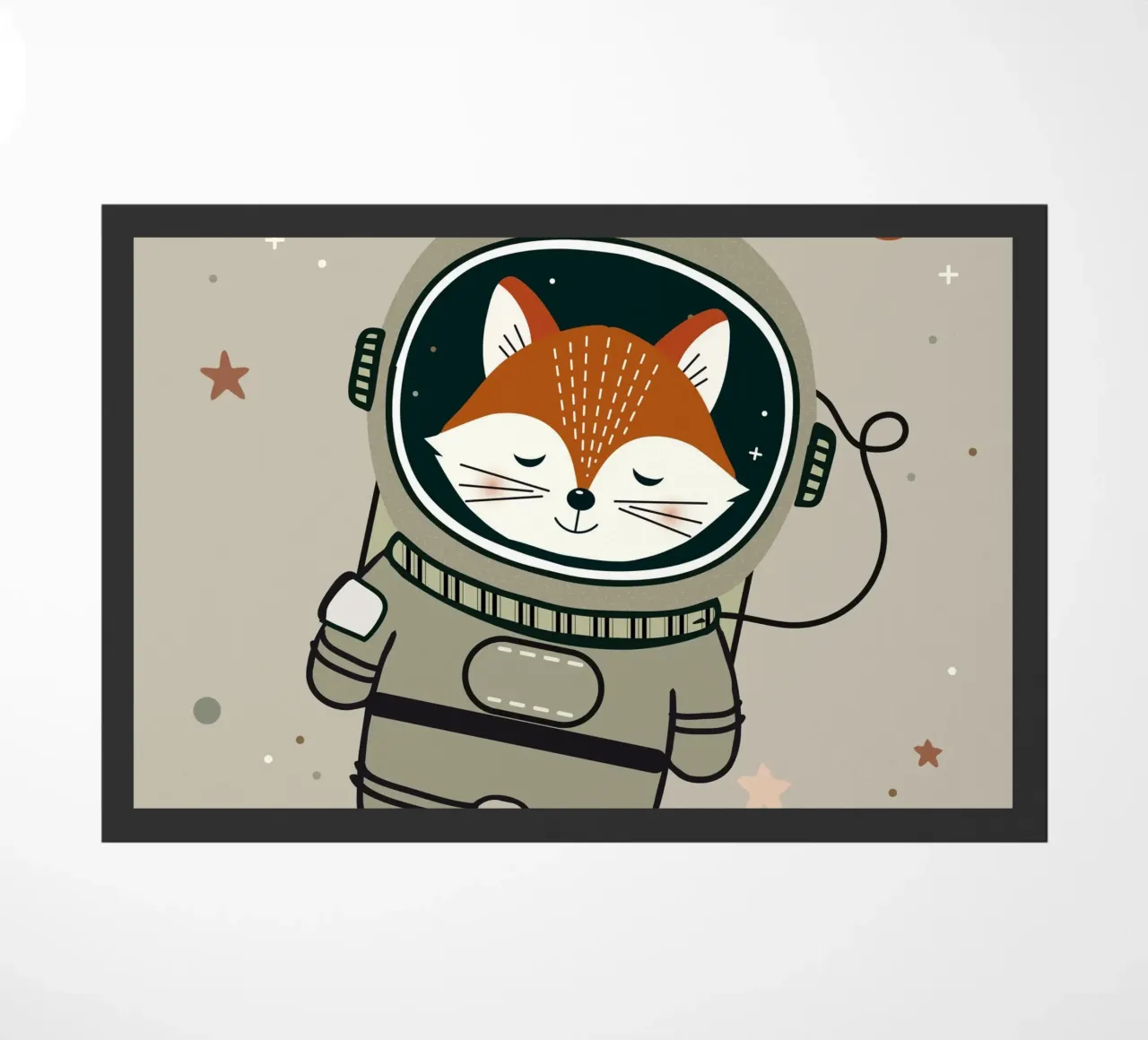 Fuchs Astronaut - Viaggio onirico nello spazio zerbino da namosh