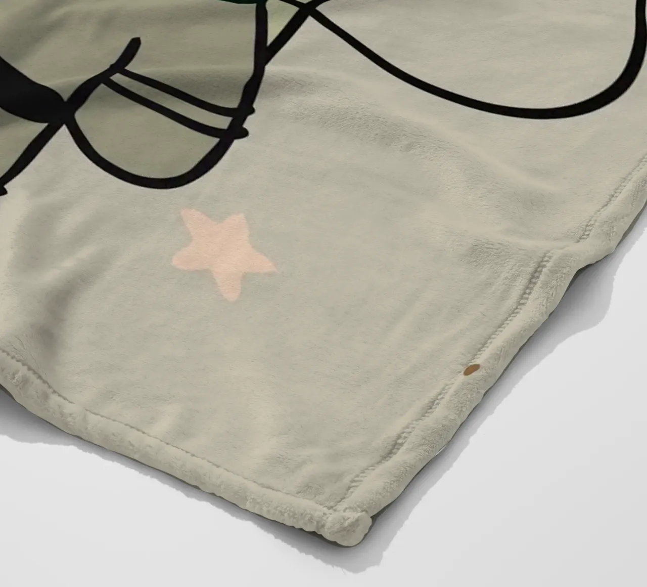 Fuchs Astronaut - Viaggio onirico nello spazio coperta in pile da namosh