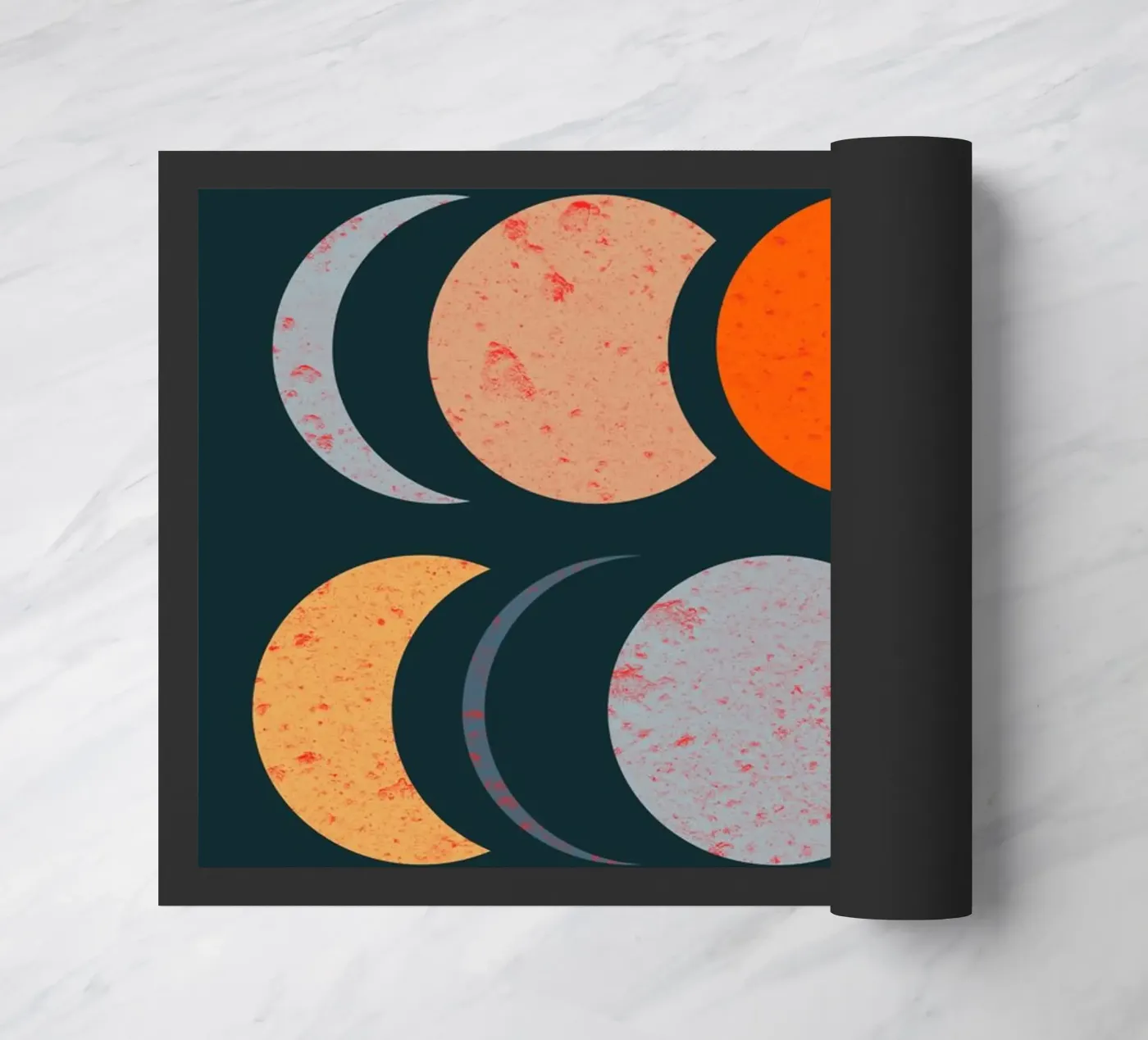 Moon Phases doormat by susanapaz