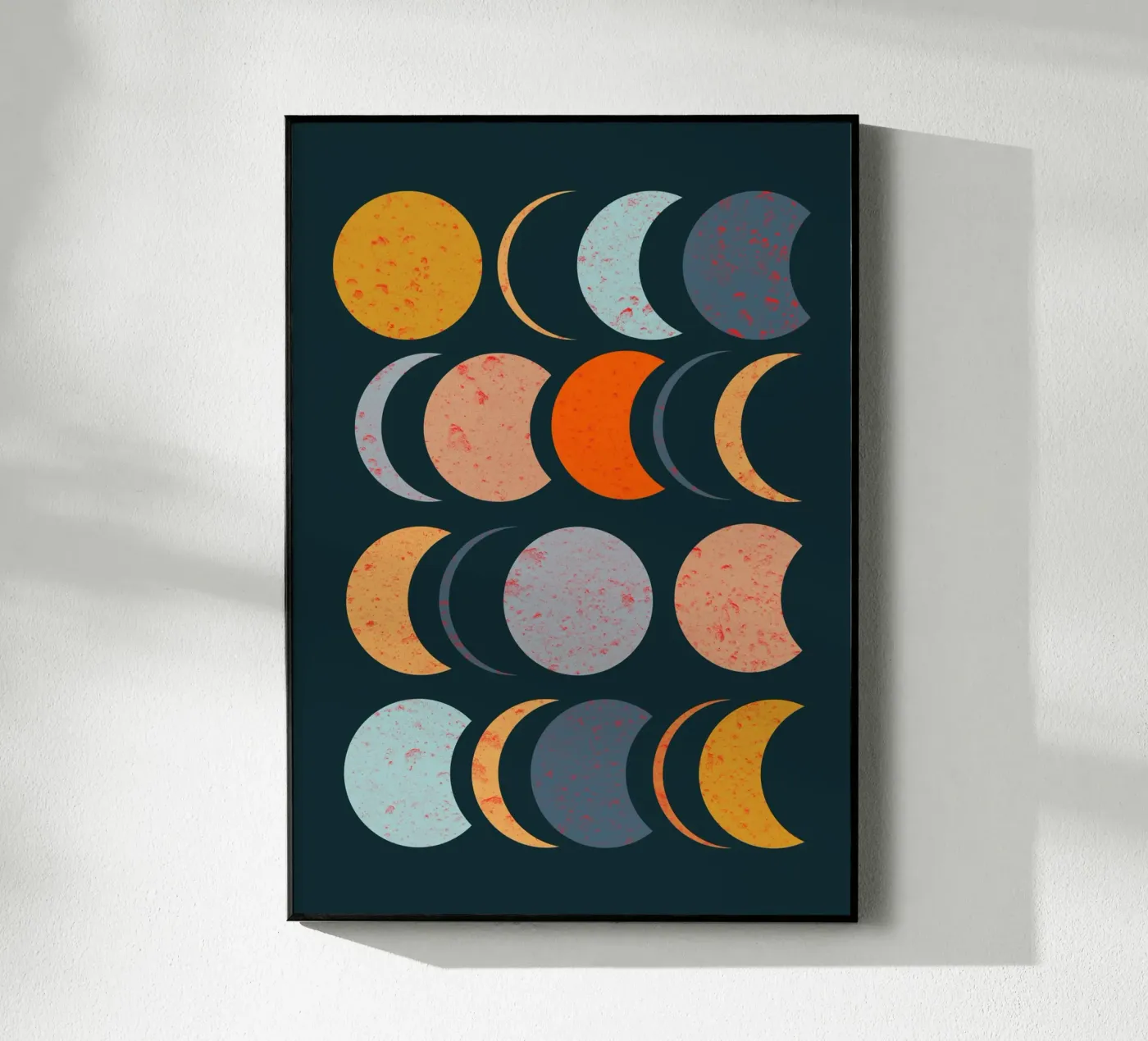 Moon Phases Acryl-Glas von susanapaz