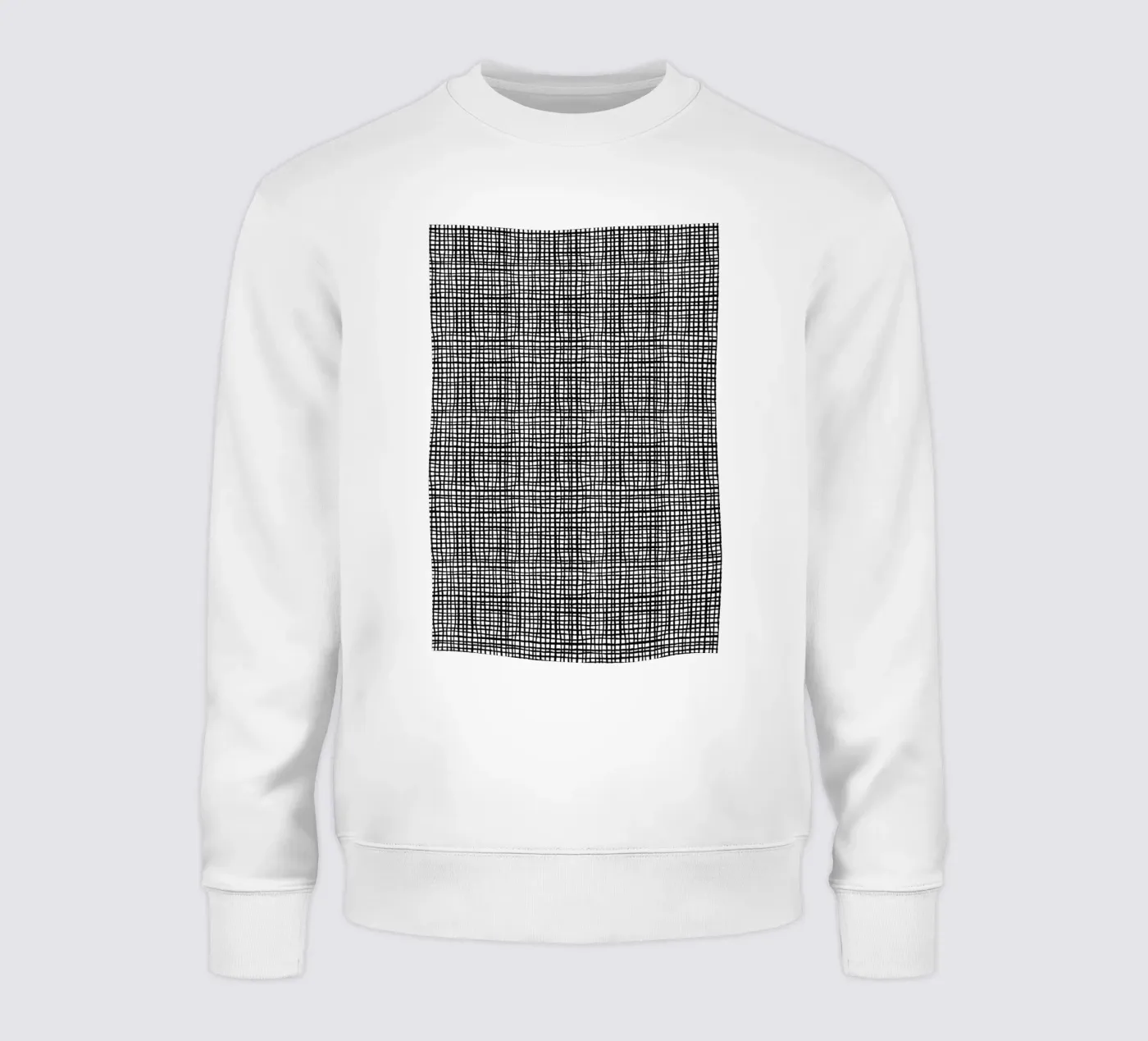 Grid sweatshirt van Charlotte Winter