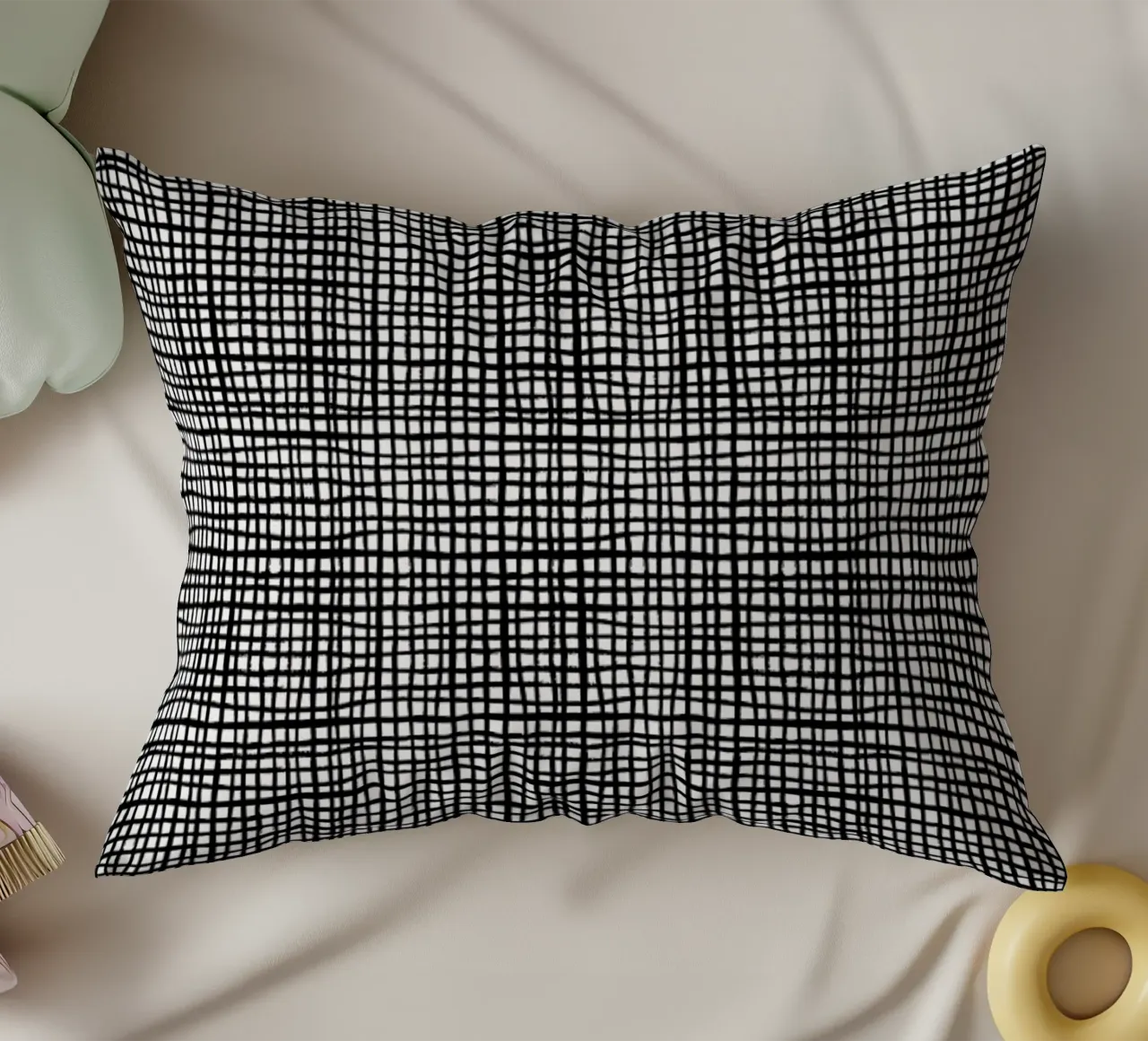 Grid cuscino da Charlotte Winter
