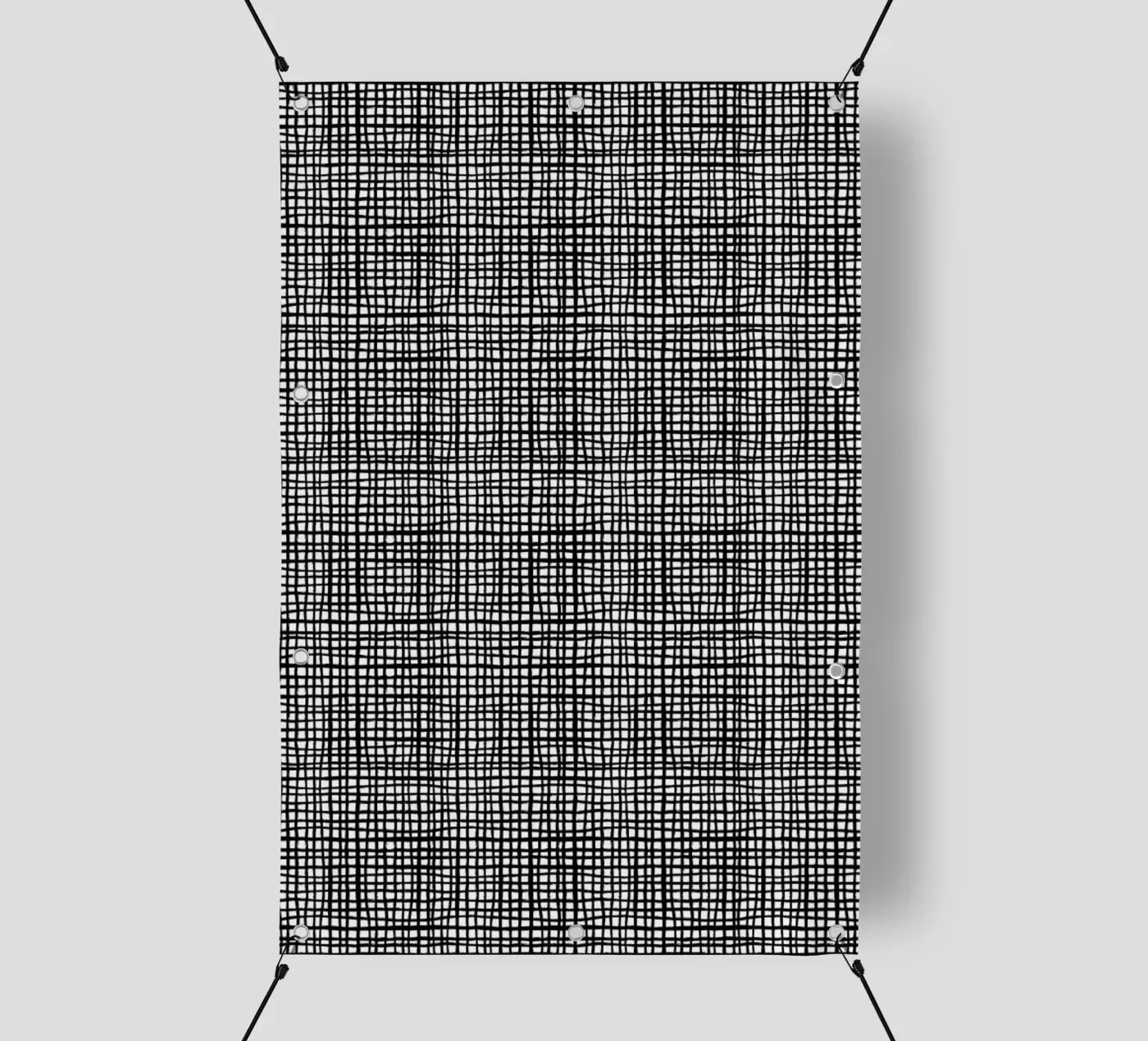 Grid telo in pvc da Charlotte Winter