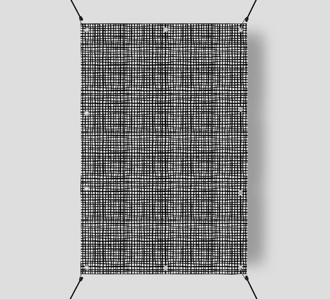 Grid telo in pvc da Charlotte Winter