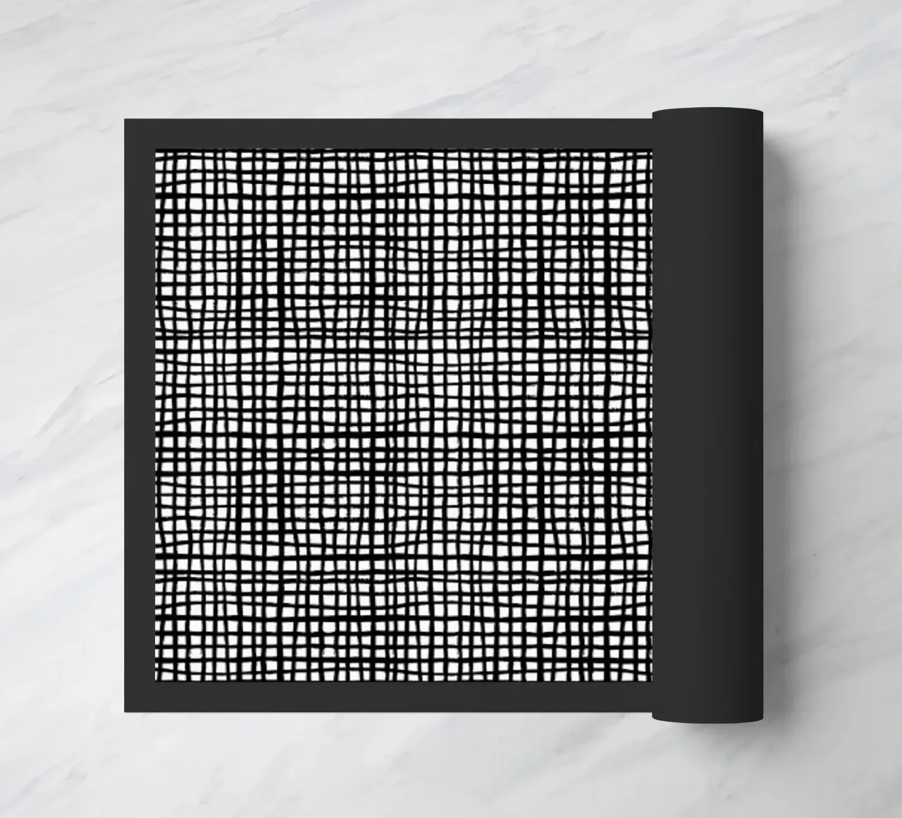 Grid Fußmatte von Charlotte Winter