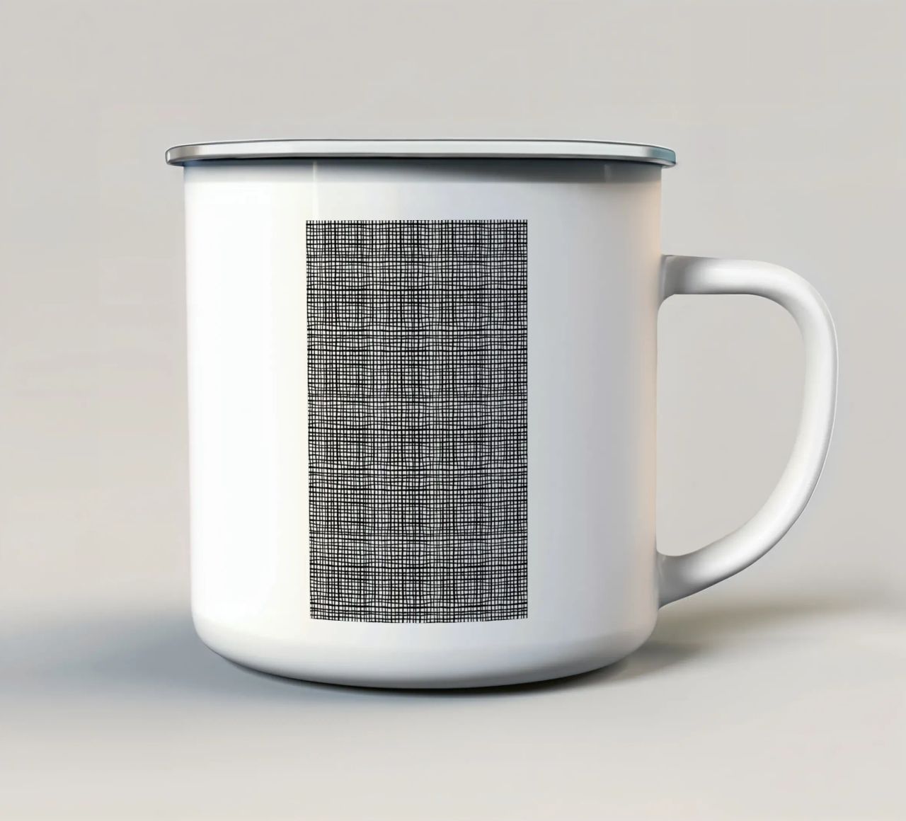 Grid tazza in smalto da Charlotte Winter