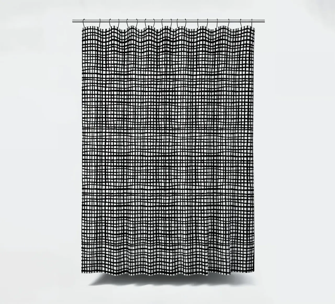 Grid Duschvorhang von Charlotte Winter