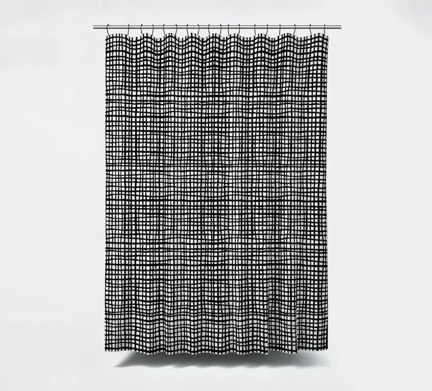 Grid Duschvorhang von Charlotte Winter