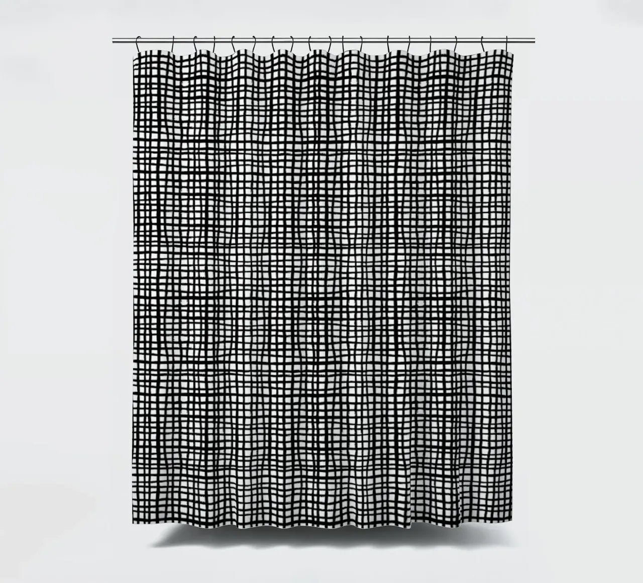 Grid Duschvorhang von Charlotte Winter