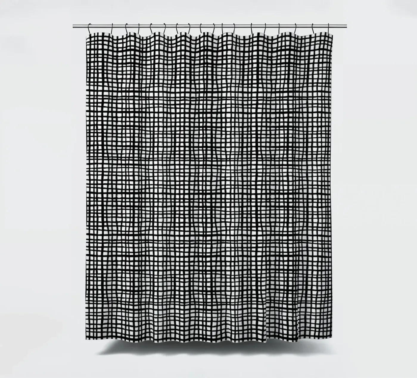 Grid Duschvorhang von Charlotte Winter