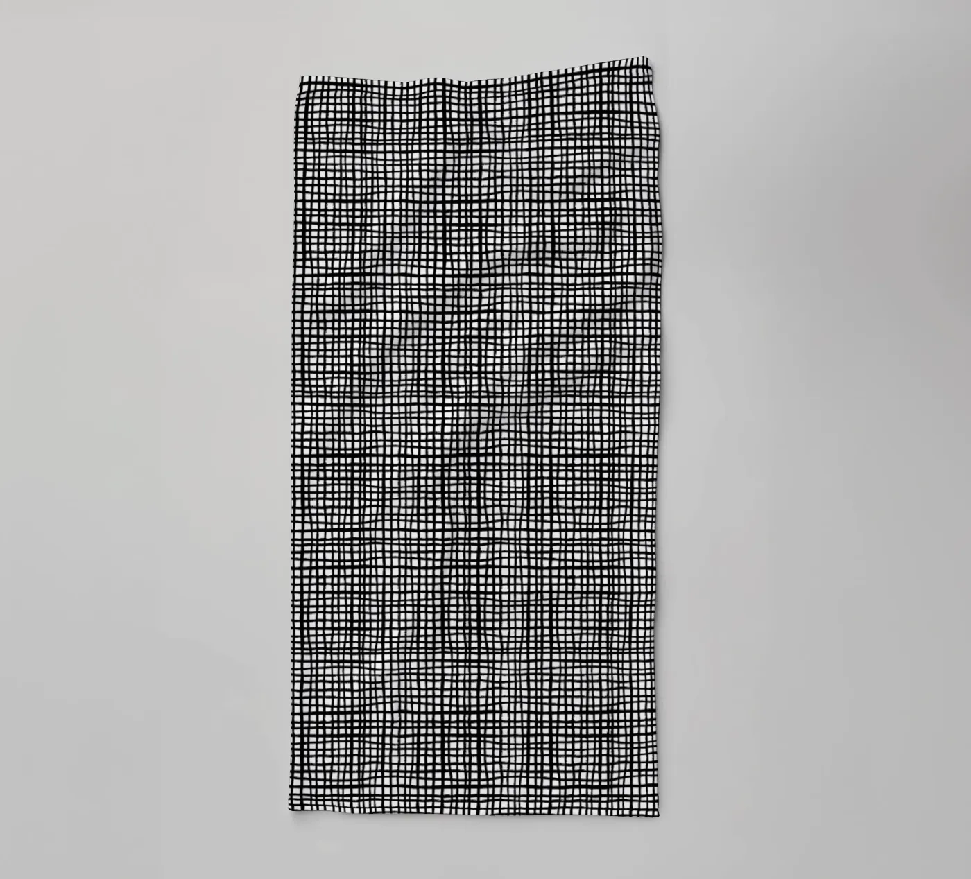 Grid badhanddoek van Charlotte Winter