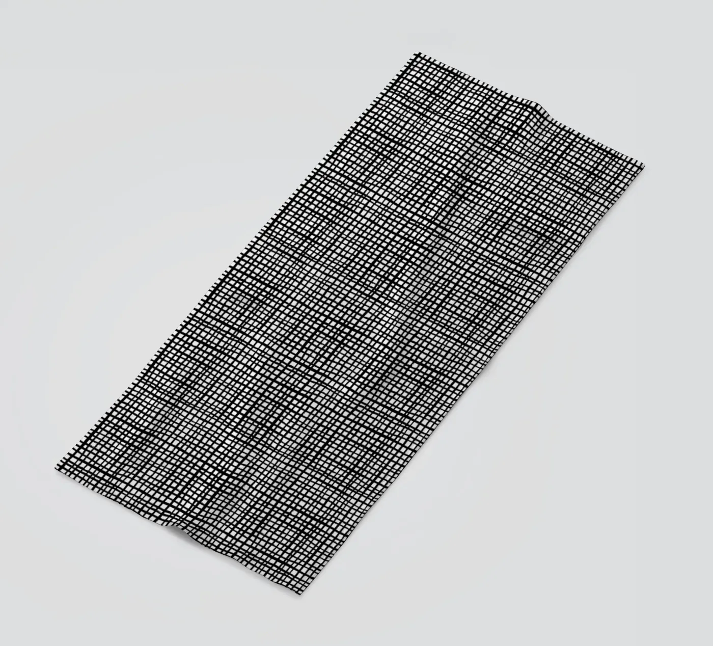 Grid strandhanddoek van Charlotte Winter