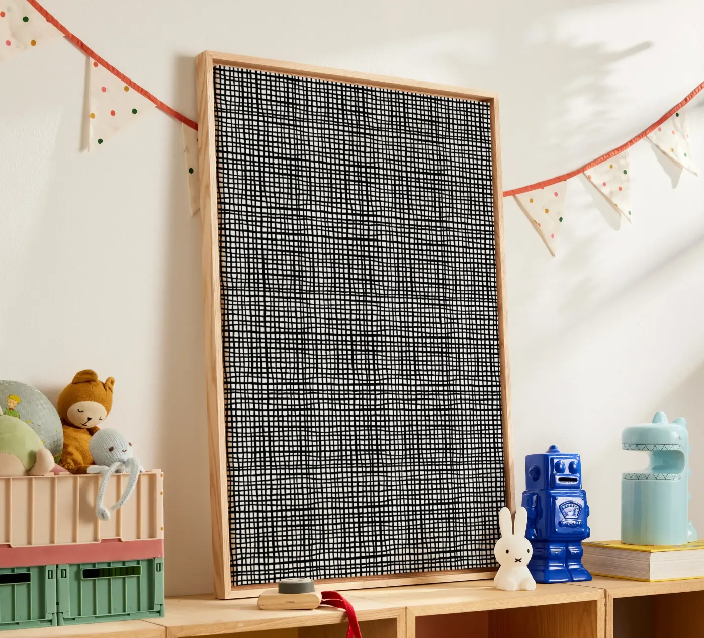 Grid canvas van Charlotte Winter