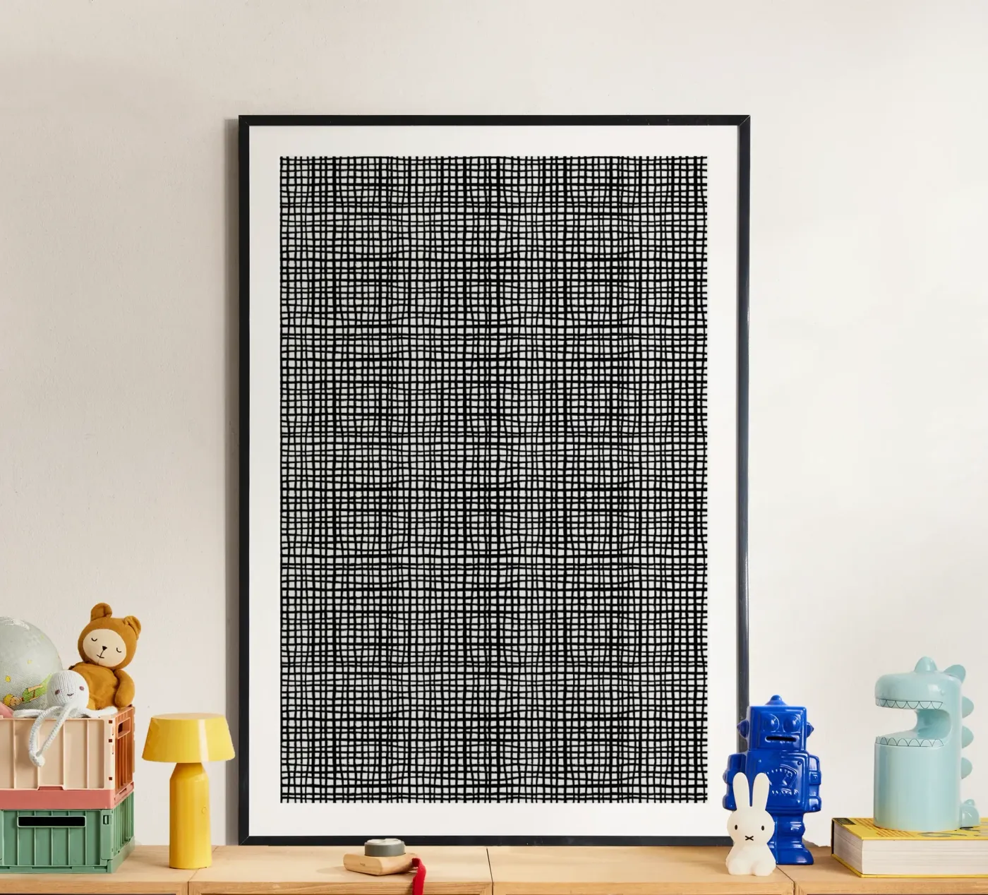 Grid poster van Charlotte Winter
