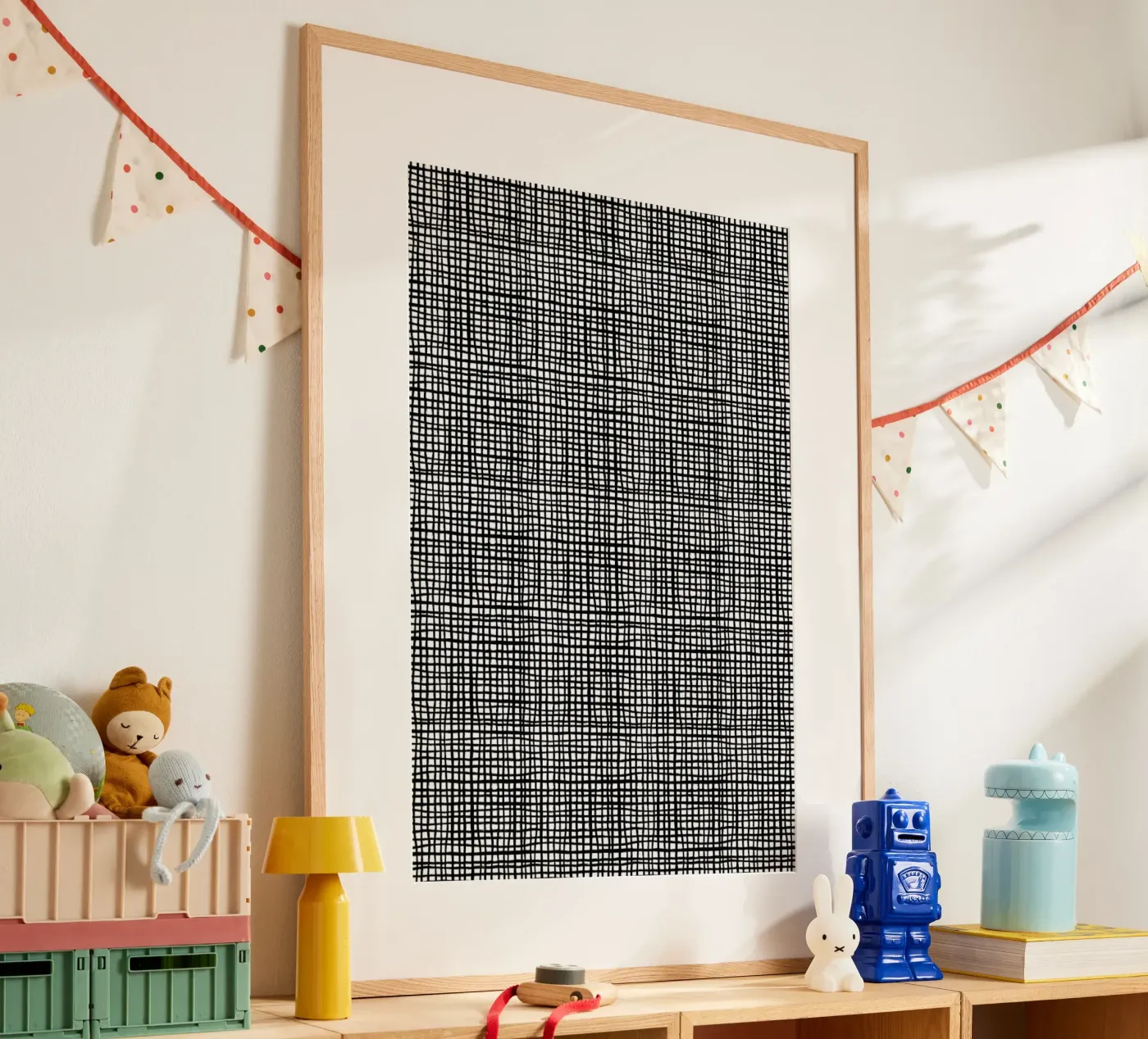Grid poster van Charlotte Winter