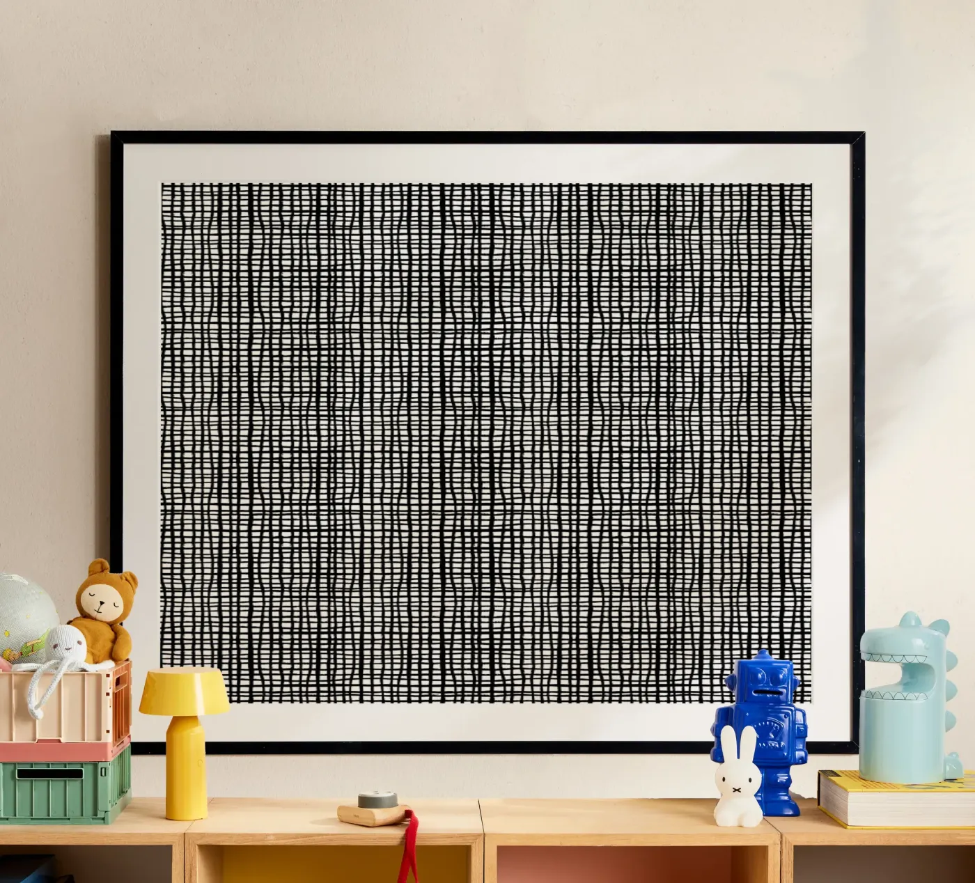 Grid poster van Charlotte Winter