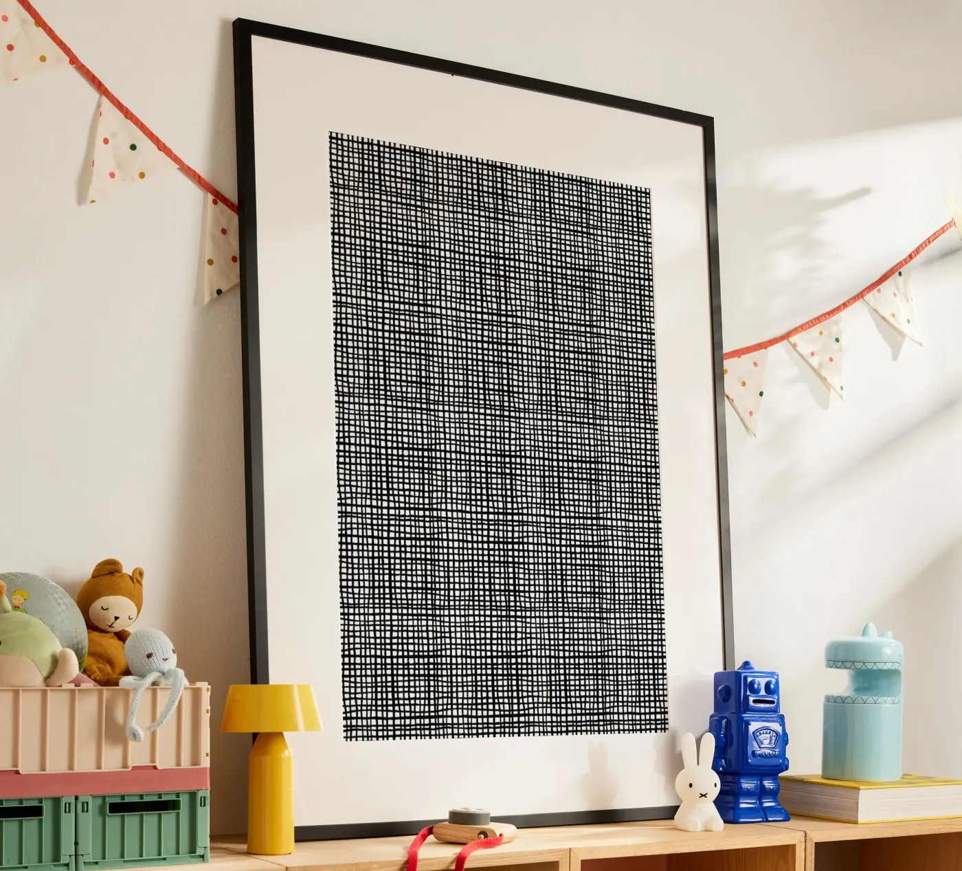 Grid poster van Charlotte Winter