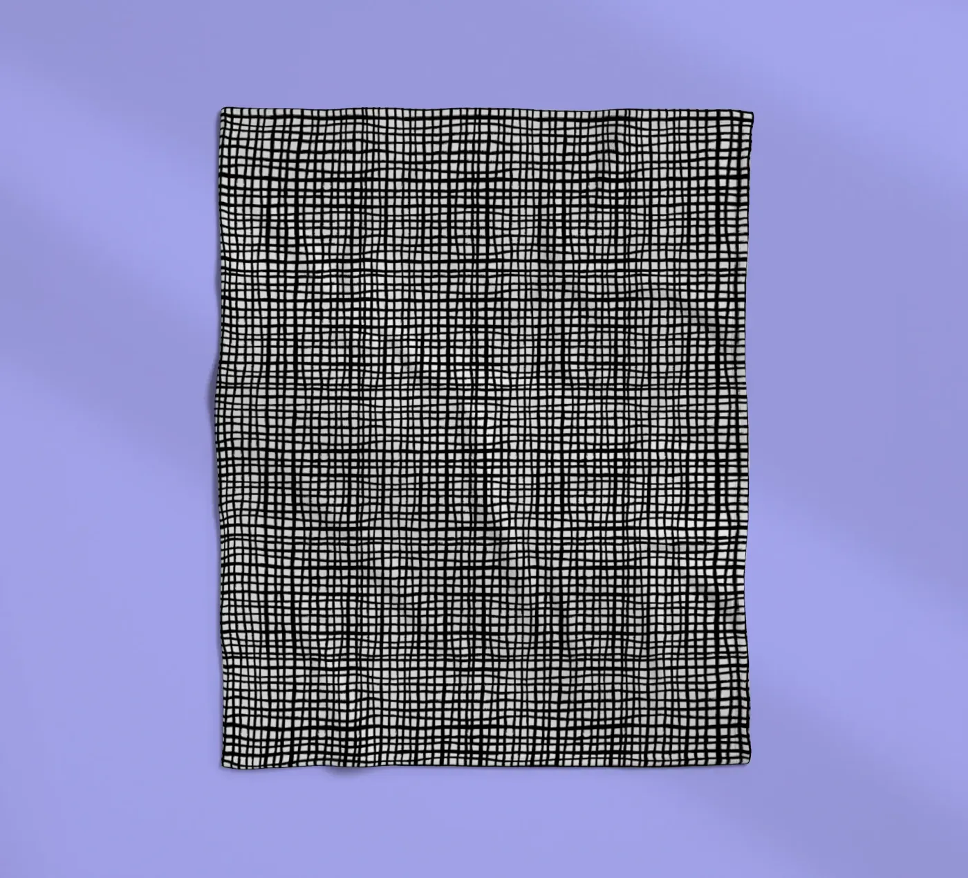 Grid fleecedeken van Charlotte Winter