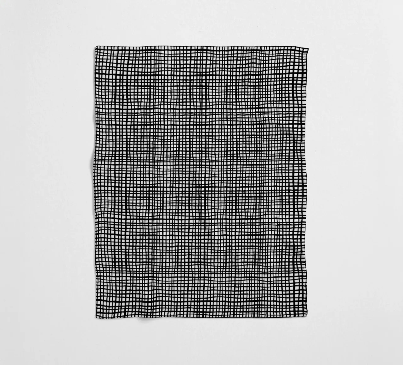 Grid Fleecedecke von Charlotte Winter