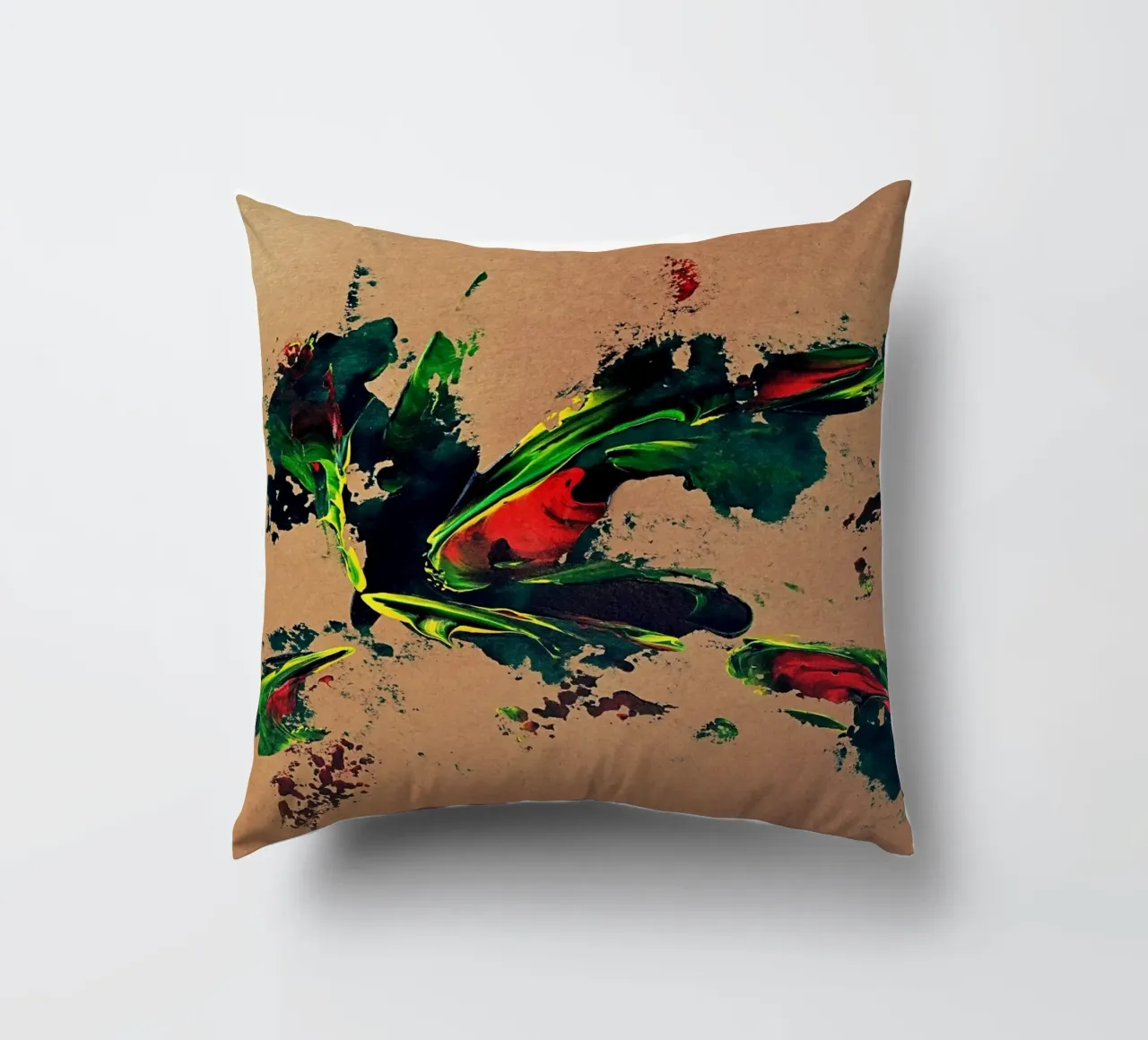 NATURAL STYLE 21 cuscino da Thierry Vobmann Abstract painting