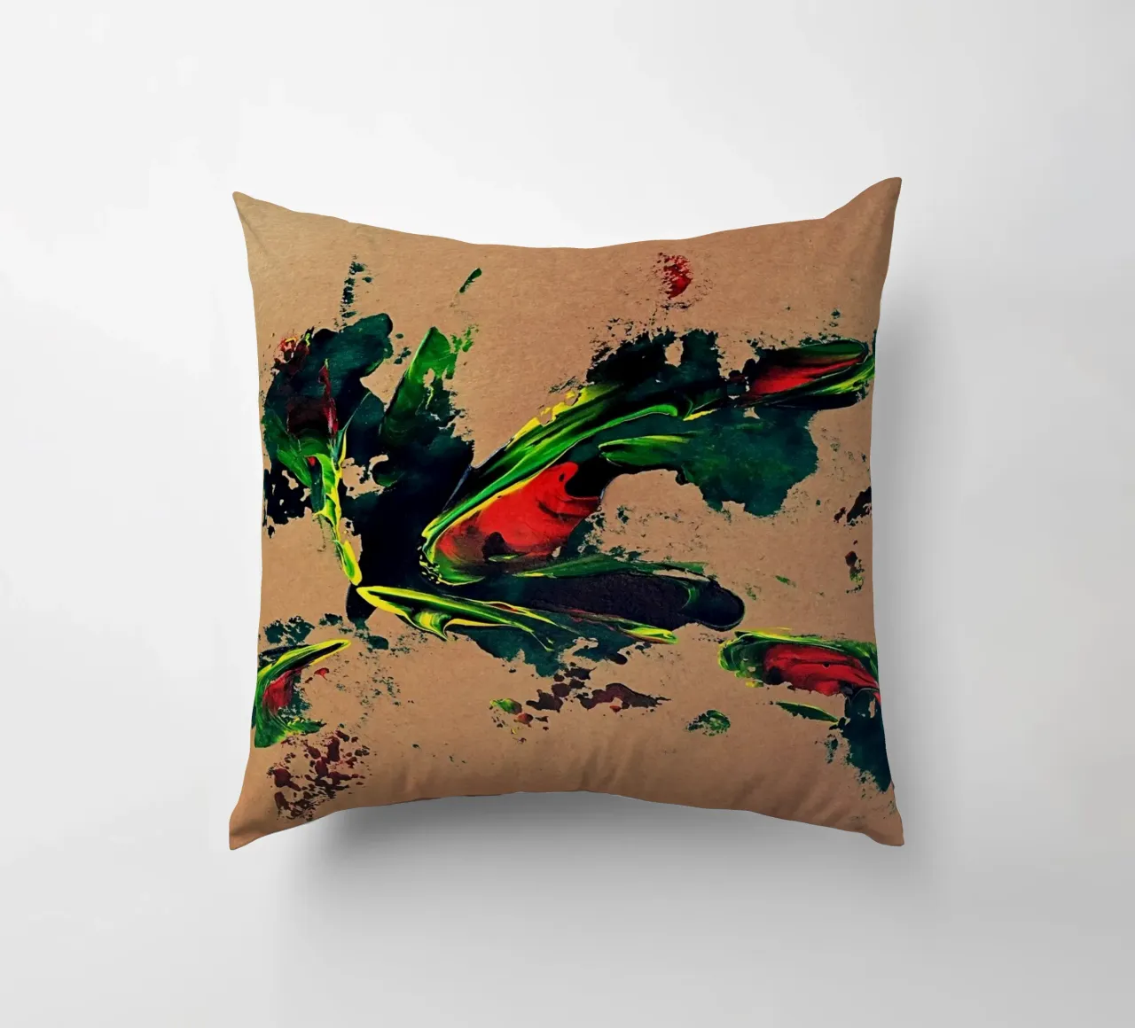 NATURAL STYLE 21 cuscino da Thierry Vobmann Abstract painting