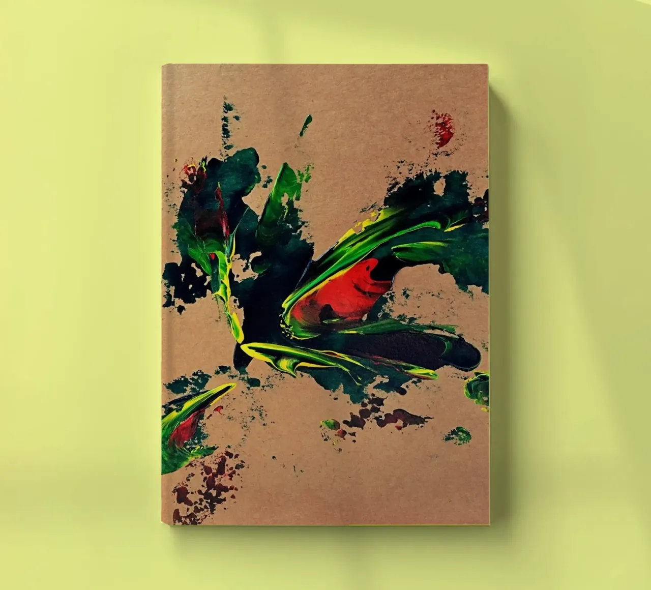 NATURAL STYLE 21 notebook by Thierry Vobmann Abstract painting