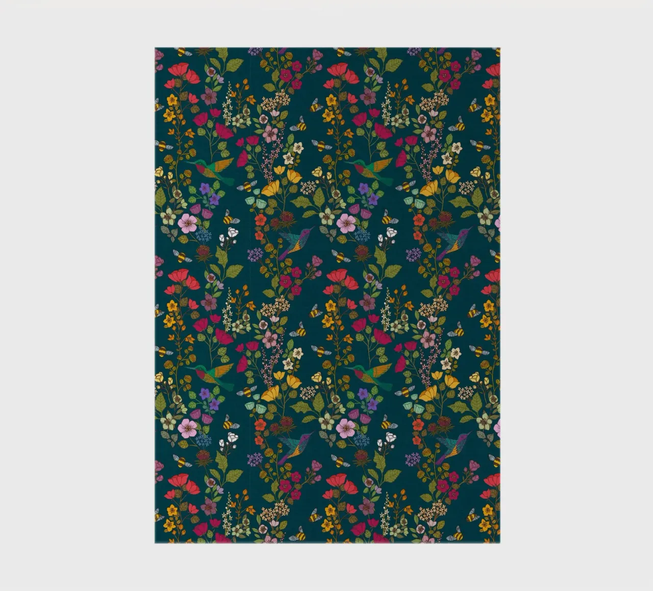 Cecilia Mok - Foresta di colibrì e api diario da The Artcircle