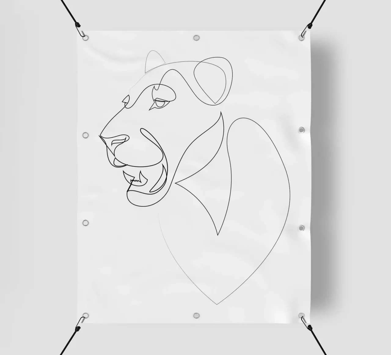 Lioness telo in pvc da Addillum