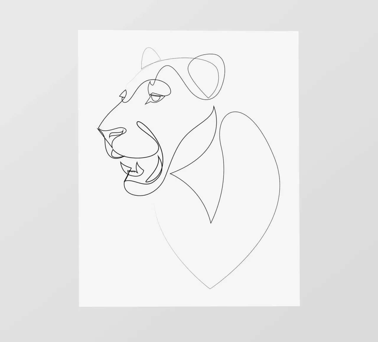 Lioness telo in pvc da Addillum