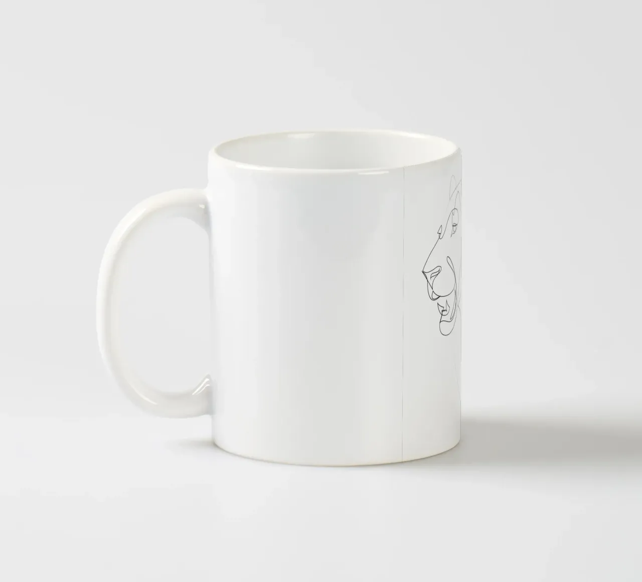 Lioness tazza in ceramica da Addillum