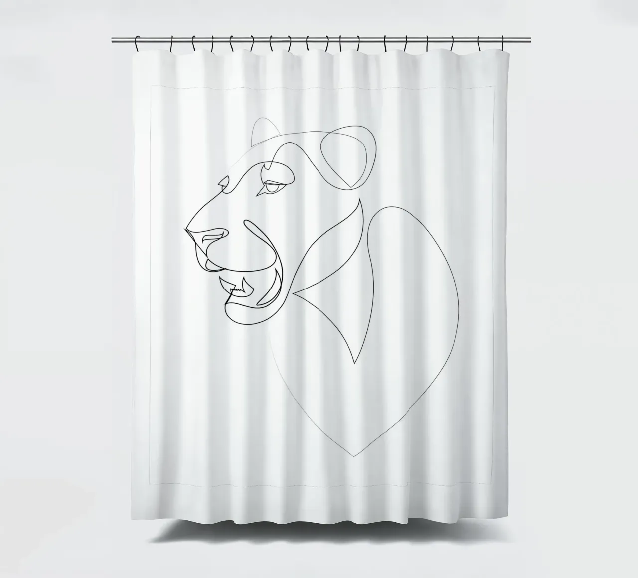 Lioness tenda da doccia da Addillum