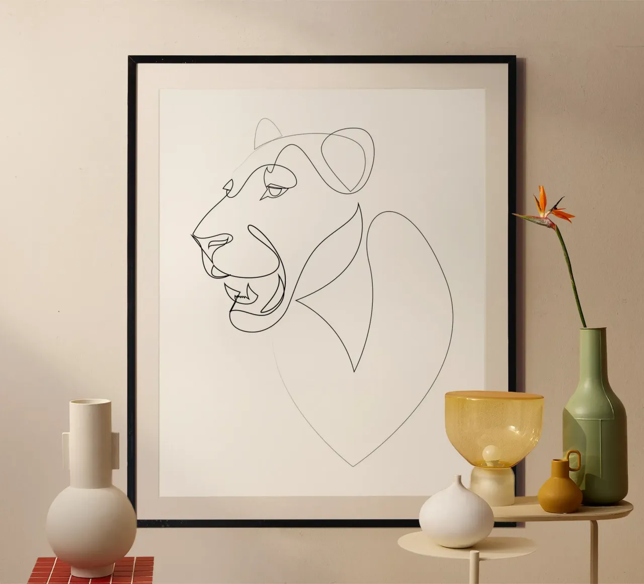 Lioness poster da Addillum