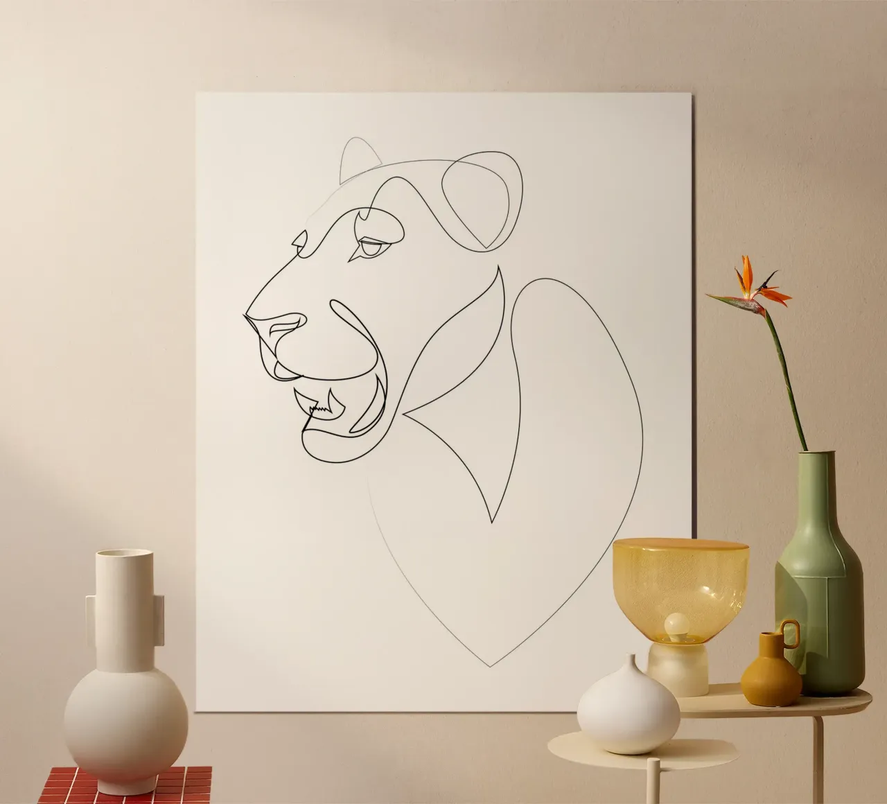 Lioness poster da Addillum